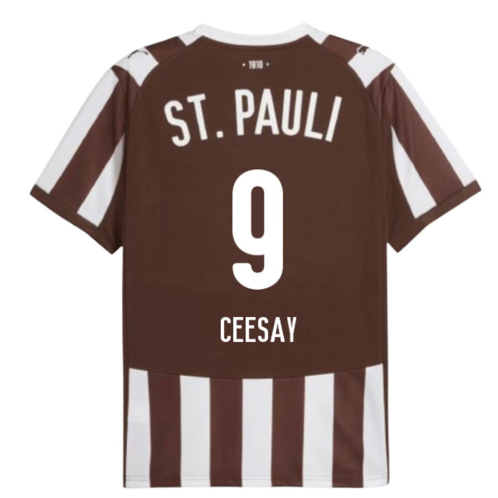 2025-2026 St Pauli Home Shirt (Ceesay 9)