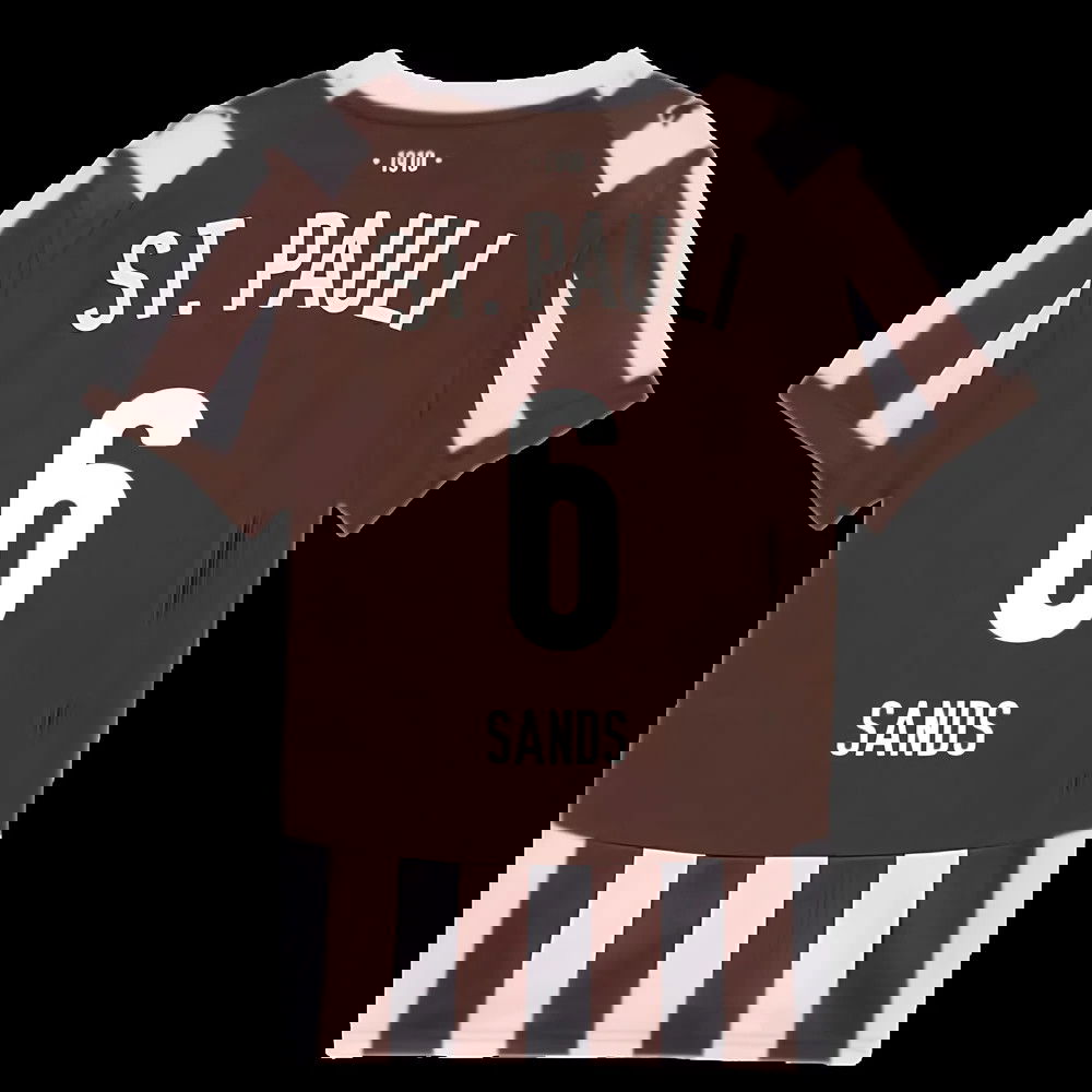 2025-2026 St Pauli Home Shirt (Kids) (Sands 6)
