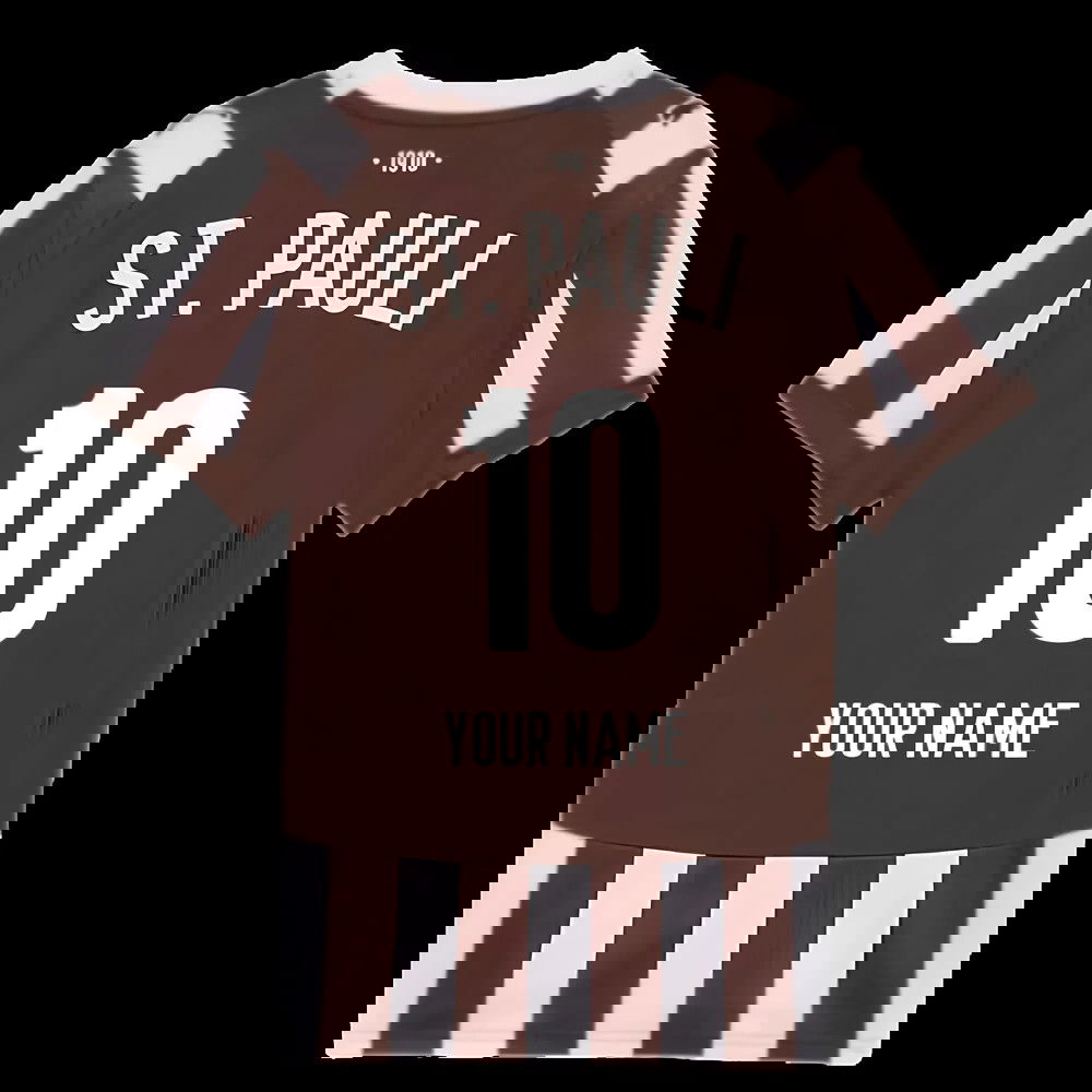 2025-2026 St Pauli Home Shirt (Kids) (Your Name)
