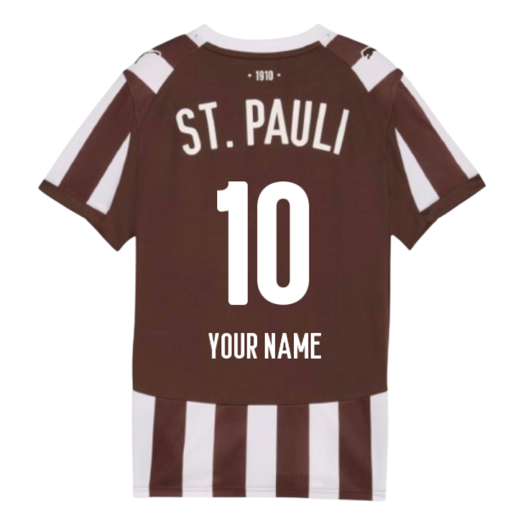 2025-2026 St Pauli Home Shirt (Kids) (Your Name)