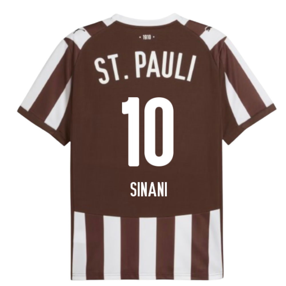 2025-2026 St Pauli Home Shirt (Sinani 10)