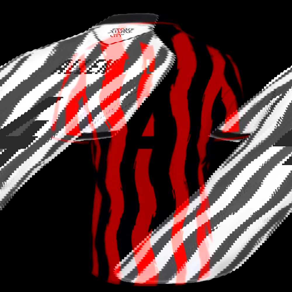 2025-2026 Stoke City Home Shirt (Allen 4)