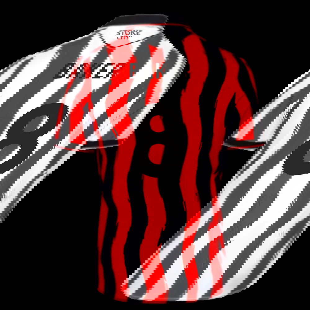 2025-2026 Stoke City Home Shirt (Baker 8)
