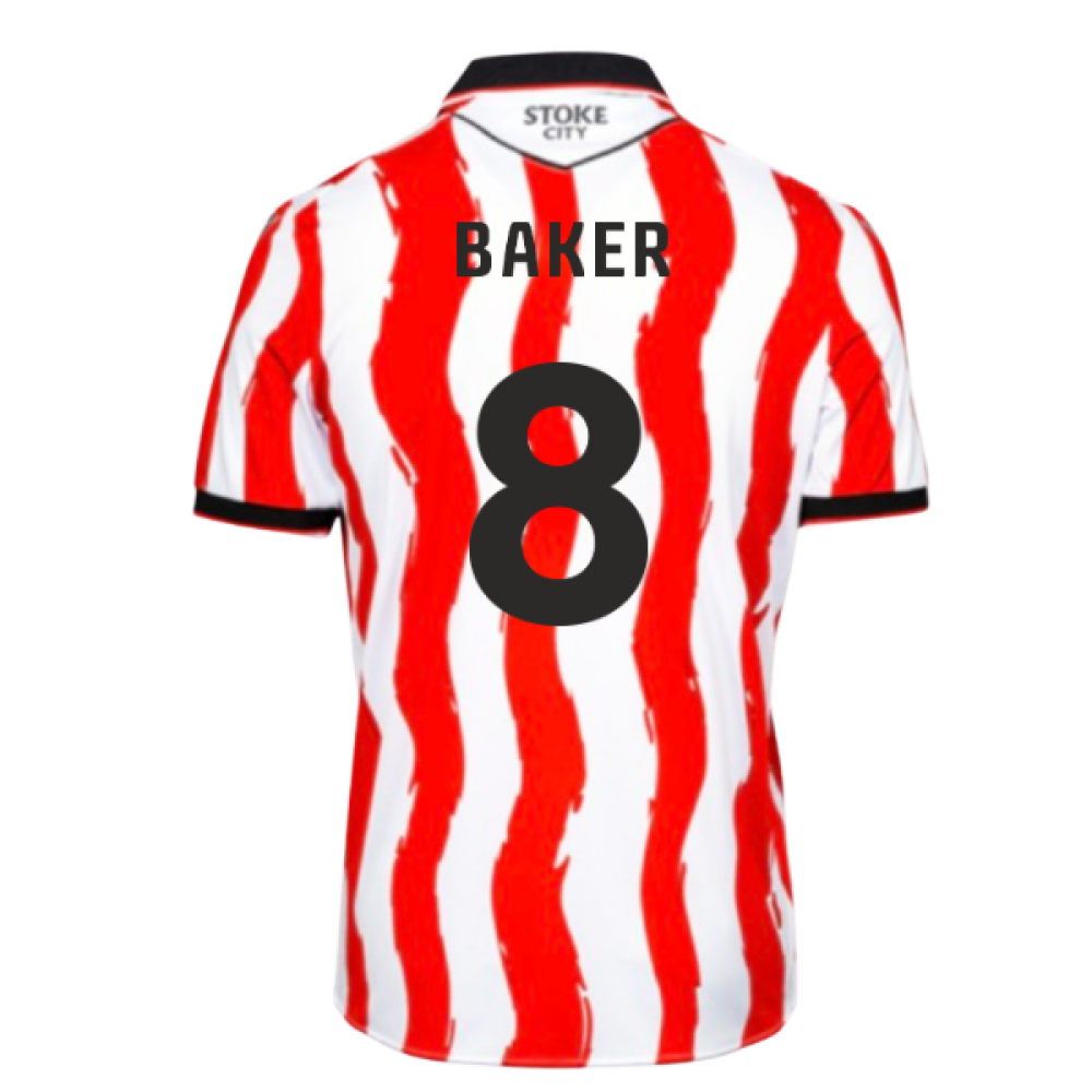 2025-2026 Stoke City Home Shirt (Baker 8)
