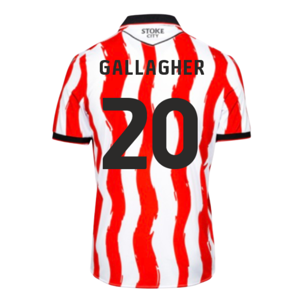 2025-2026 Stoke City Home Shirt (Gallagher 20)