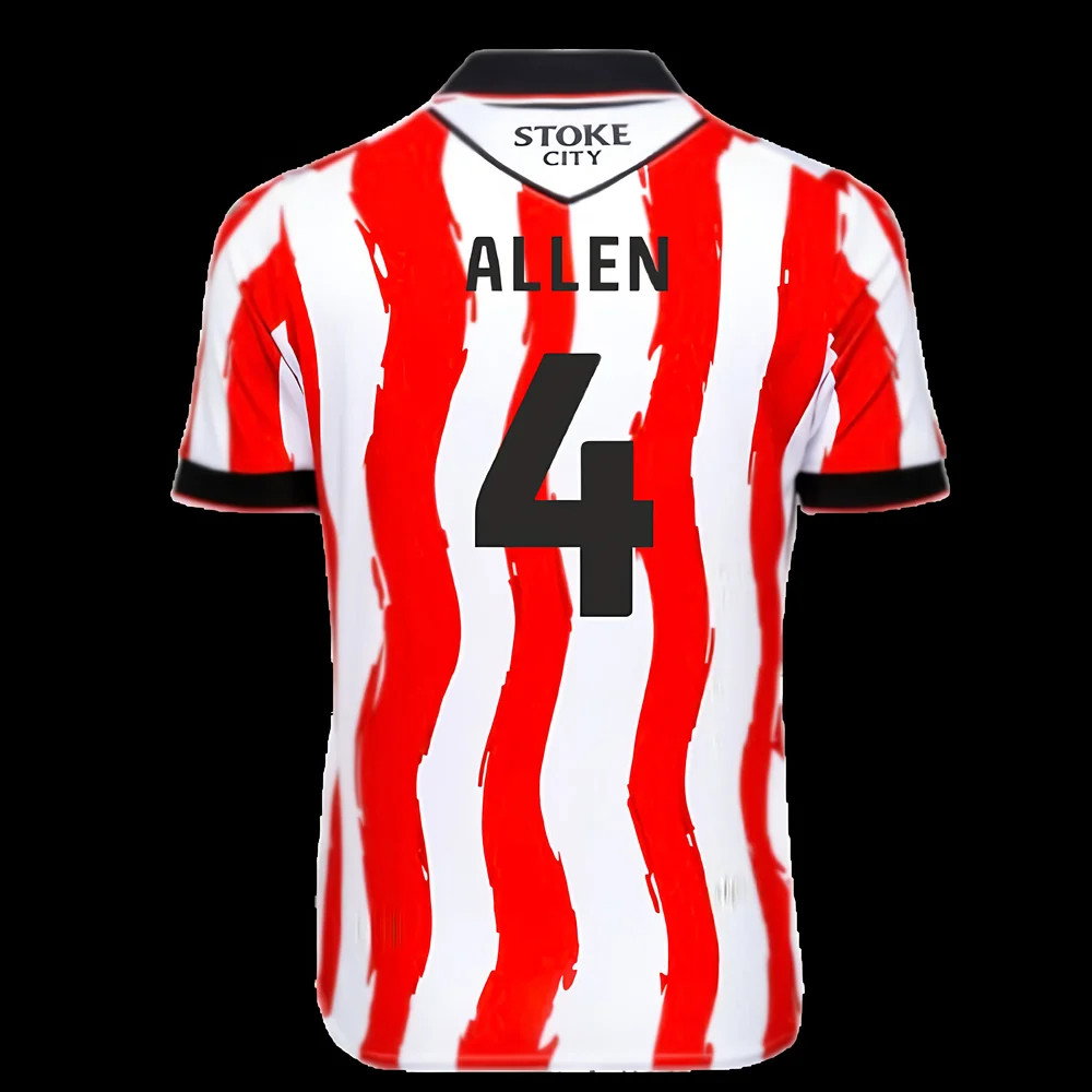 2025-2026 Stoke City Home Shirt (Kids) (Allen 4)