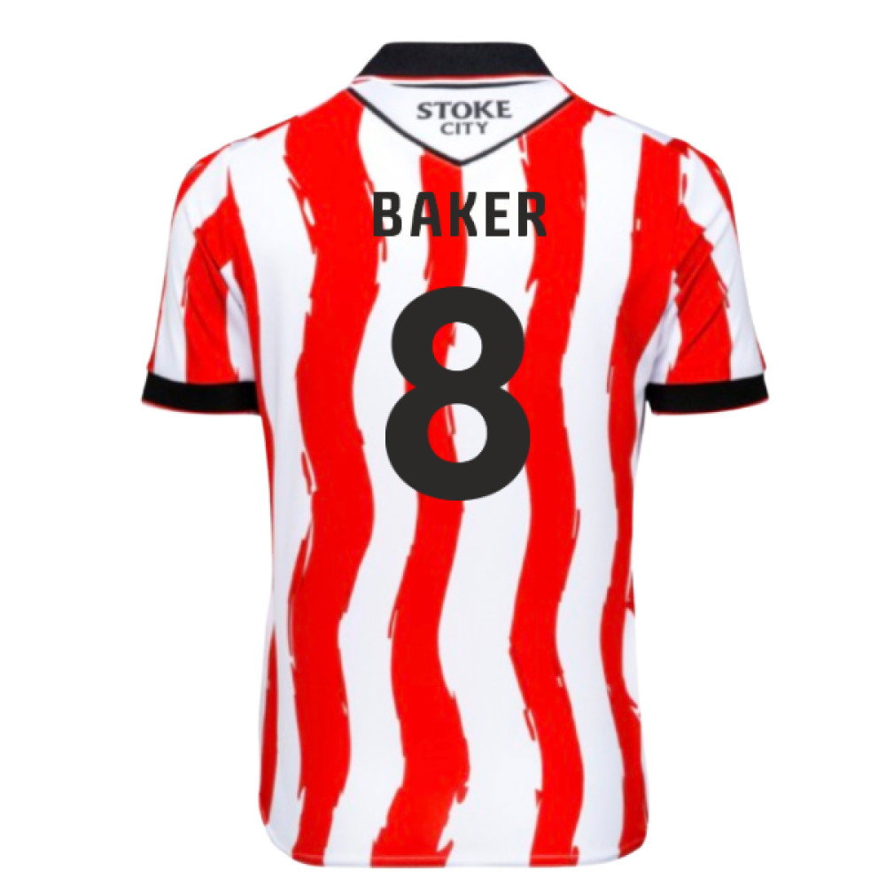 2025-2026 Stoke City Home Shirt (Kids) (Baker 8)