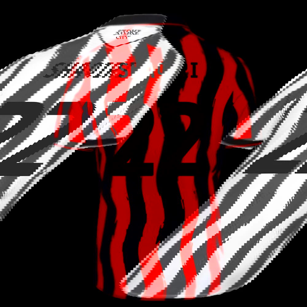 2025-2026 Stoke City Home Shirt (Shaqiri 22)