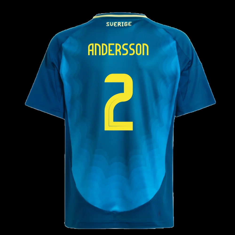 2025-2026 Sweden Womens Away Shirt (Kids) (Andersson 2)