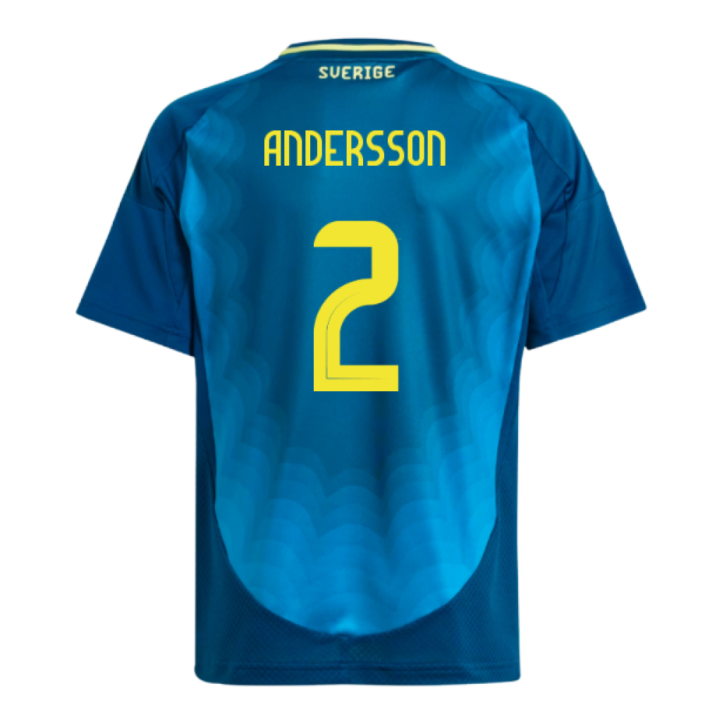 2025-2026 Sweden Womens Away Shirt (Kids) (Andersson 2)