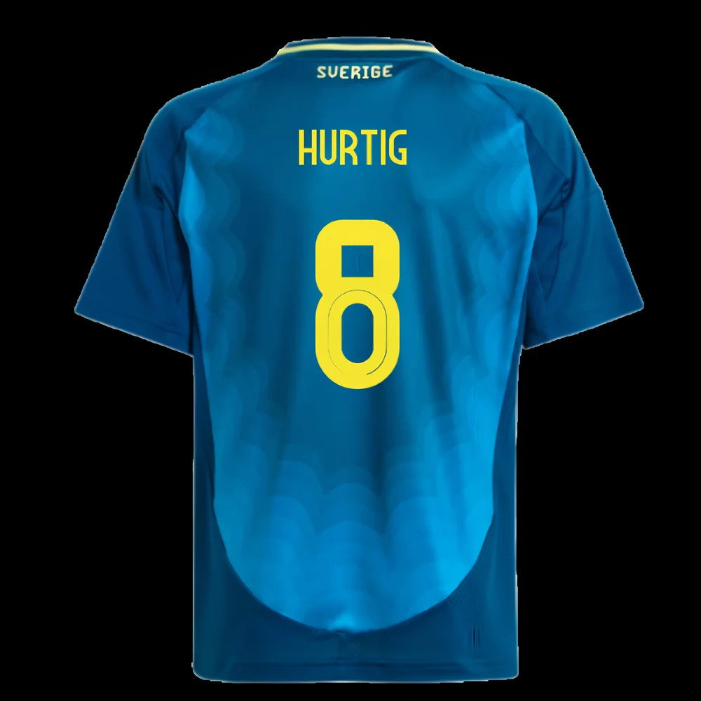2025-2026 Sweden Womens Away Shirt (Kids) (Hurtig 8)