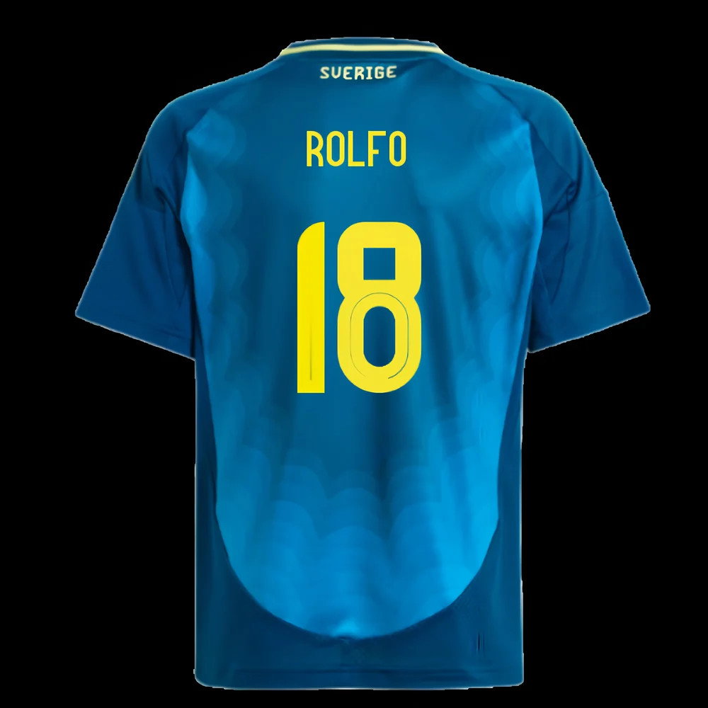 2025-2026 Sweden Womens Away Shirt (Kids) (Rolfo 18)