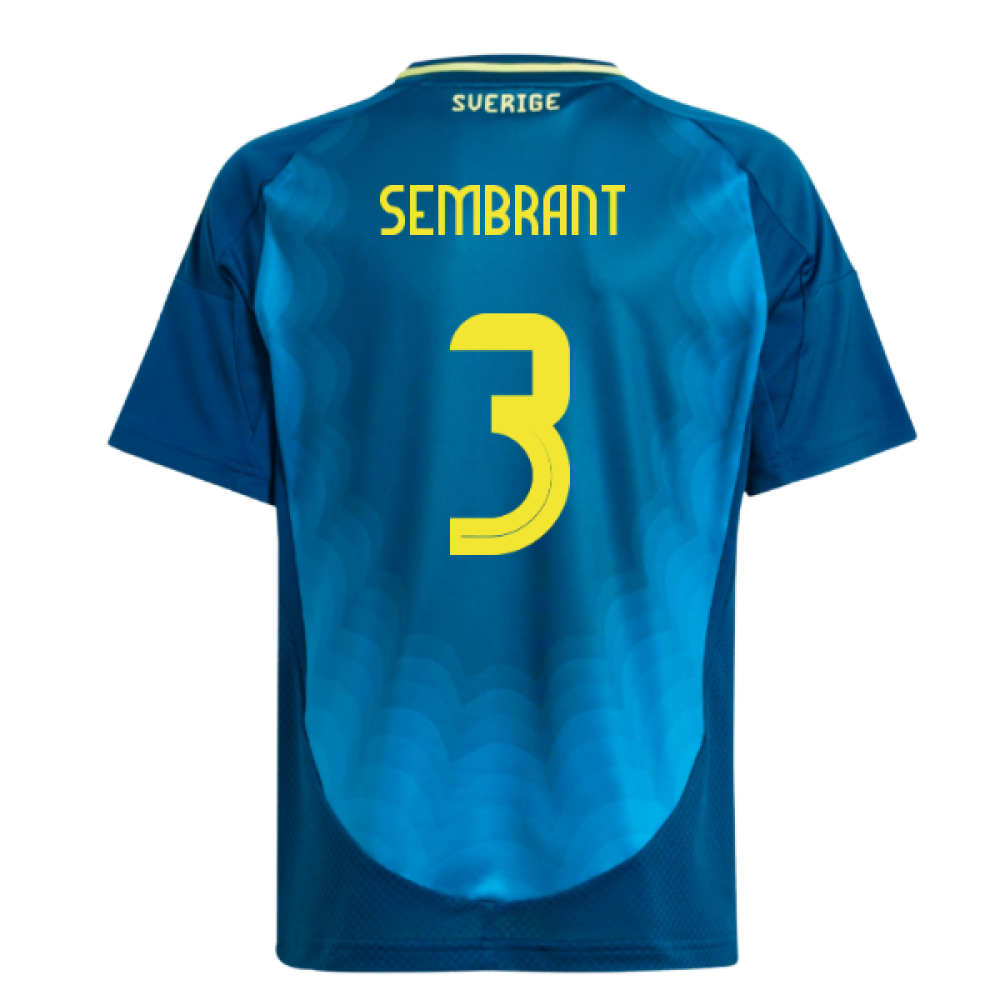 2025-2026 Sweden Womens Away Shirt (Kids) (Sembrant 3)