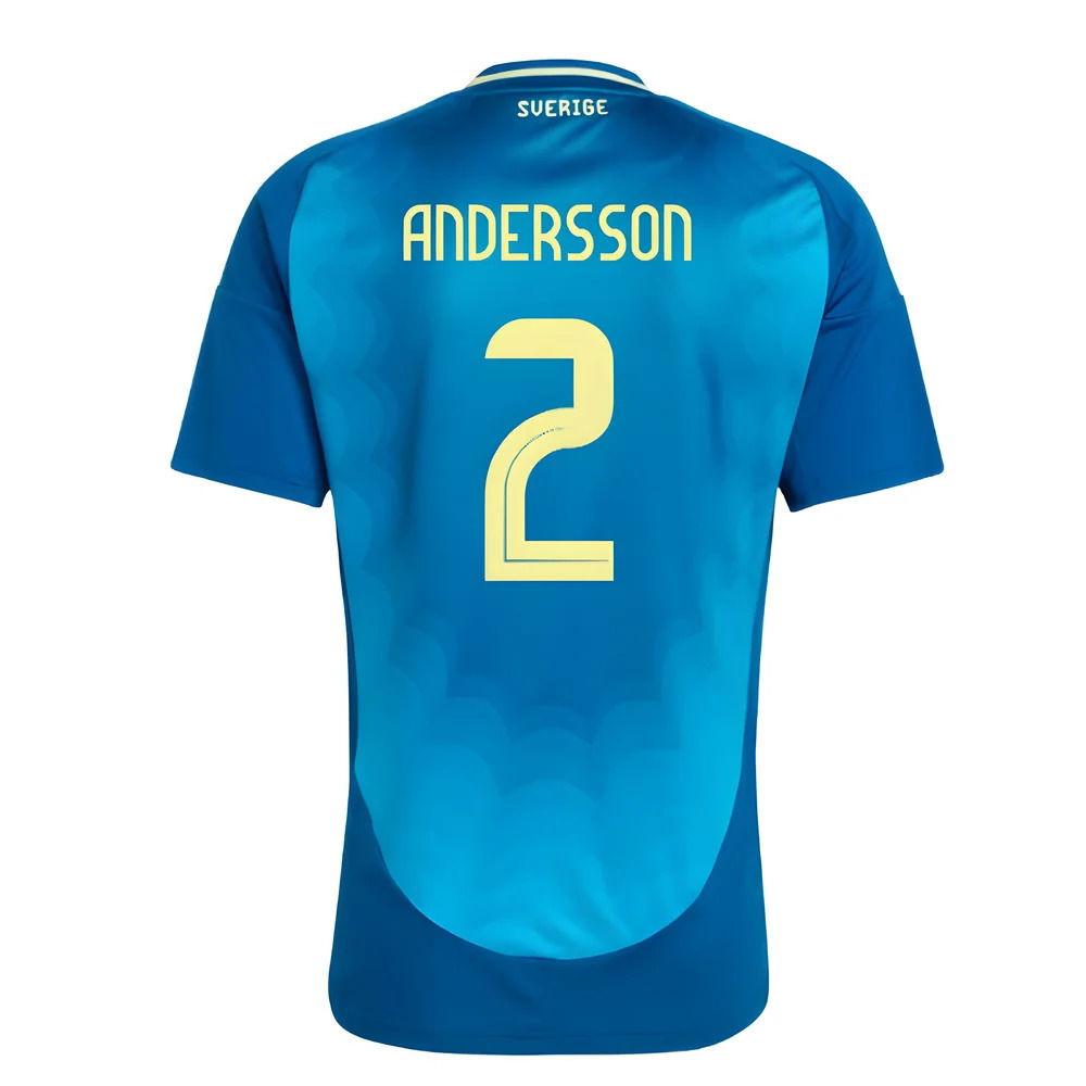 2025-2026 Sweden Womens Team Away Shirt (Unisex) (Andersson 2)