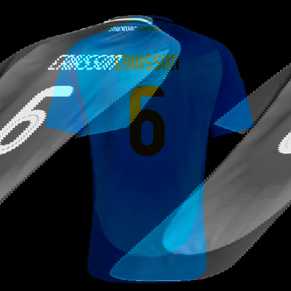 2025-2026 Sweden Womens Team Away Shirt (Unisex) (Eriksson 6)