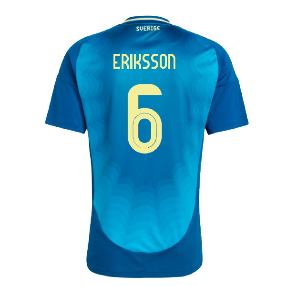 2025-2026 Sweden Womens Team Away Shirt (Unisex) (Eriksson 6)