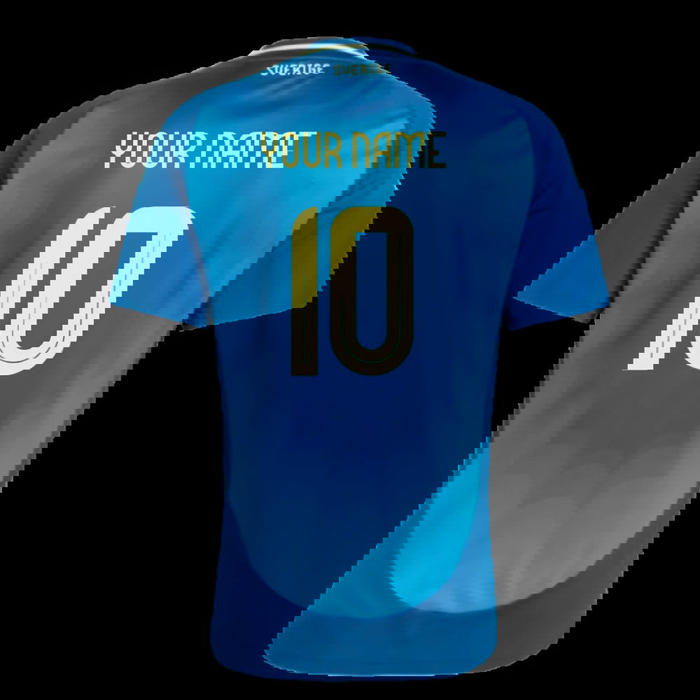 2025-2026 Sweden Womens Team Away Shirt (Unisex) (Your Name)