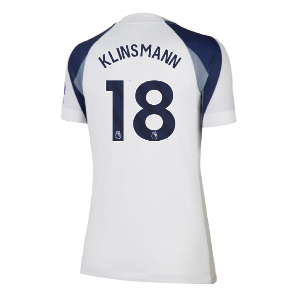 2025-2026 Tottenham Home Shirt (Womens) (Klinsmann 18)
