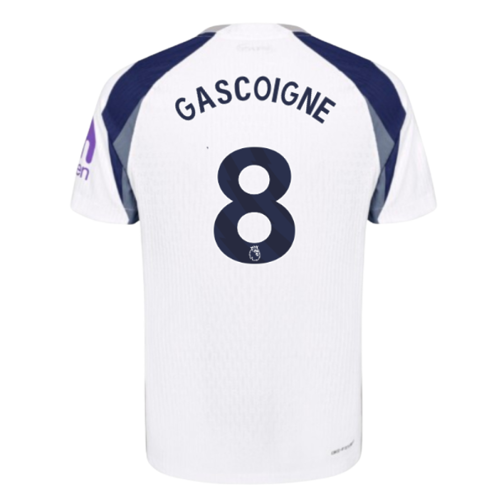 2025-2026 Tottenham Hotspur Authentic Home Shirt (Gascoigne 8)