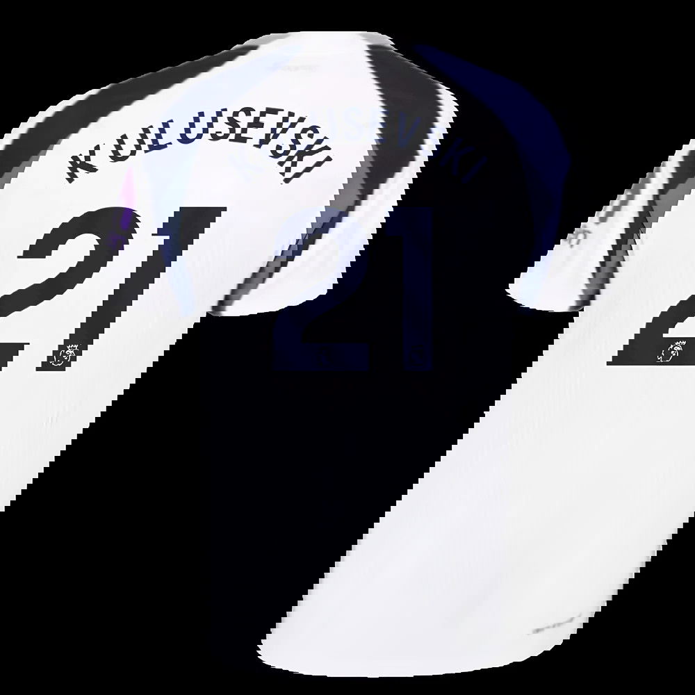 2025-2026 Tottenham Hotspur Authentic Home Shirt (Kulusevski 21)