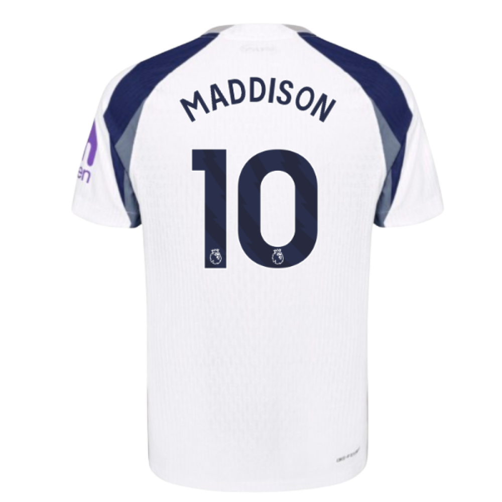 2025-2026 Tottenham Hotspur Authentic Home Shirt (Maddison 10)