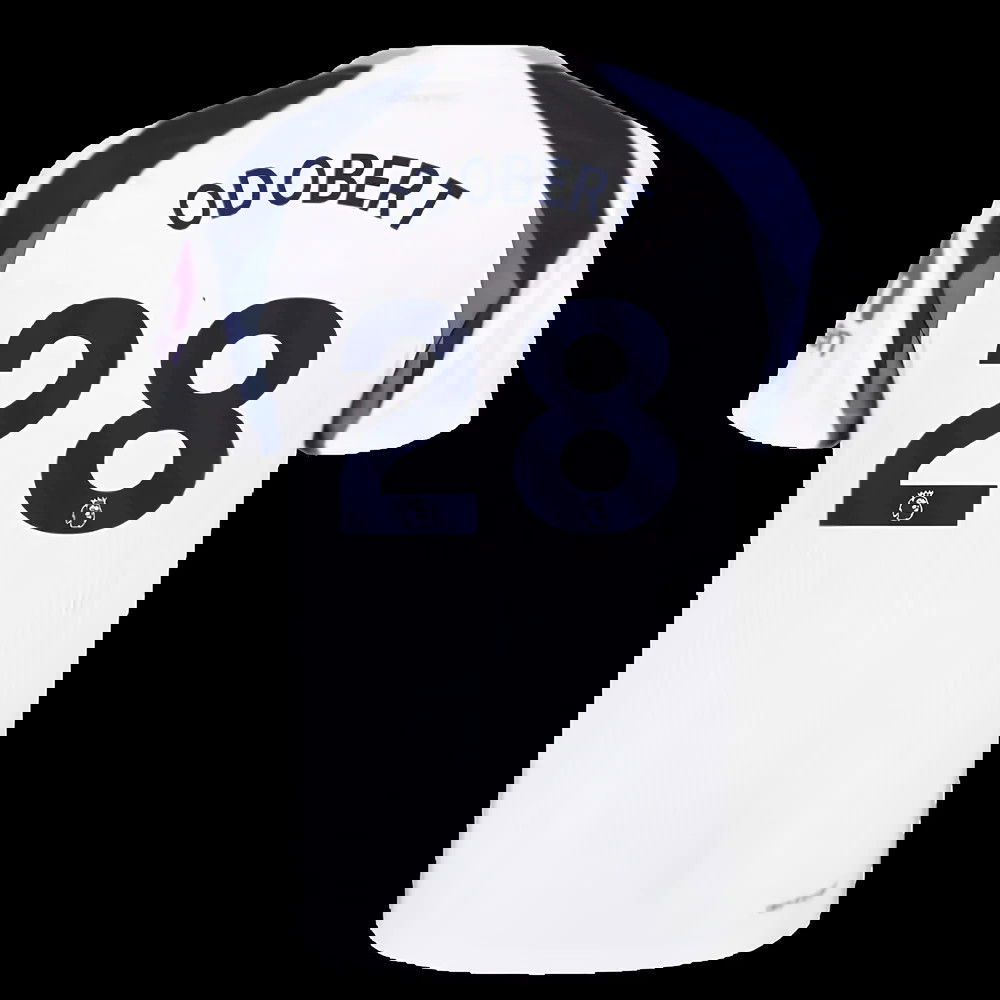 2025-2026 Tottenham Hotspur Authentic Home Shirt (Odobert 28)