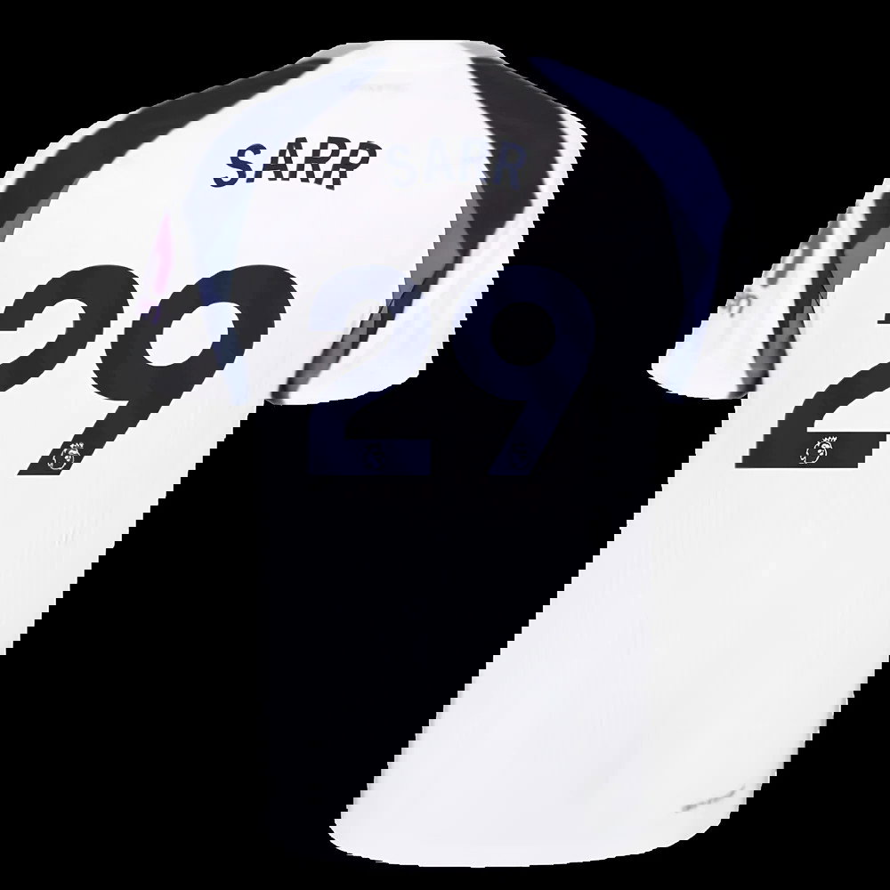 2025-2026 Tottenham Hotspur Authentic Home Shirt (Sarr 29)
