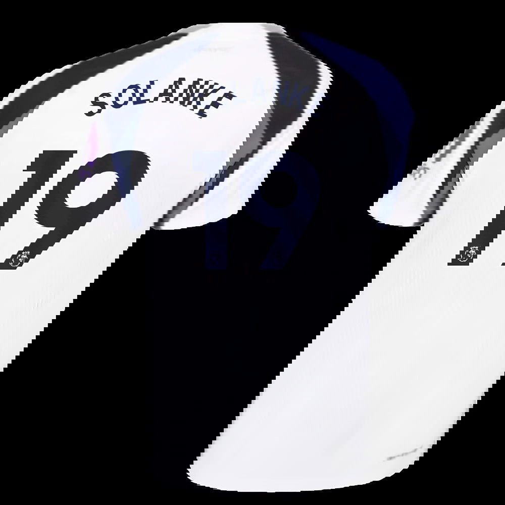 2025-2026 Tottenham Hotspur Authentic Home Shirt (Solanke 19)