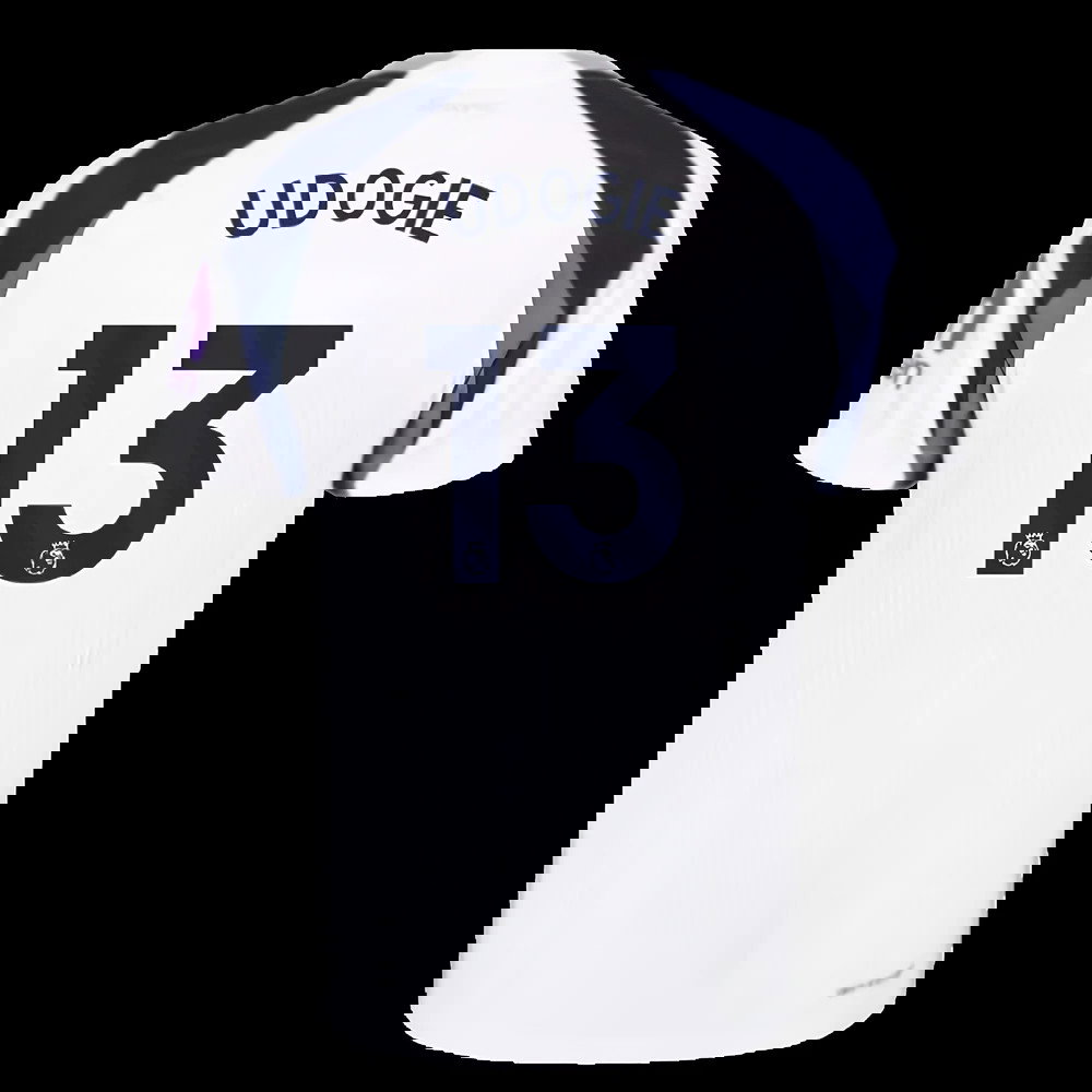 2025-2026 Tottenham Hotspur Authentic Home Shirt (Udogie 13)