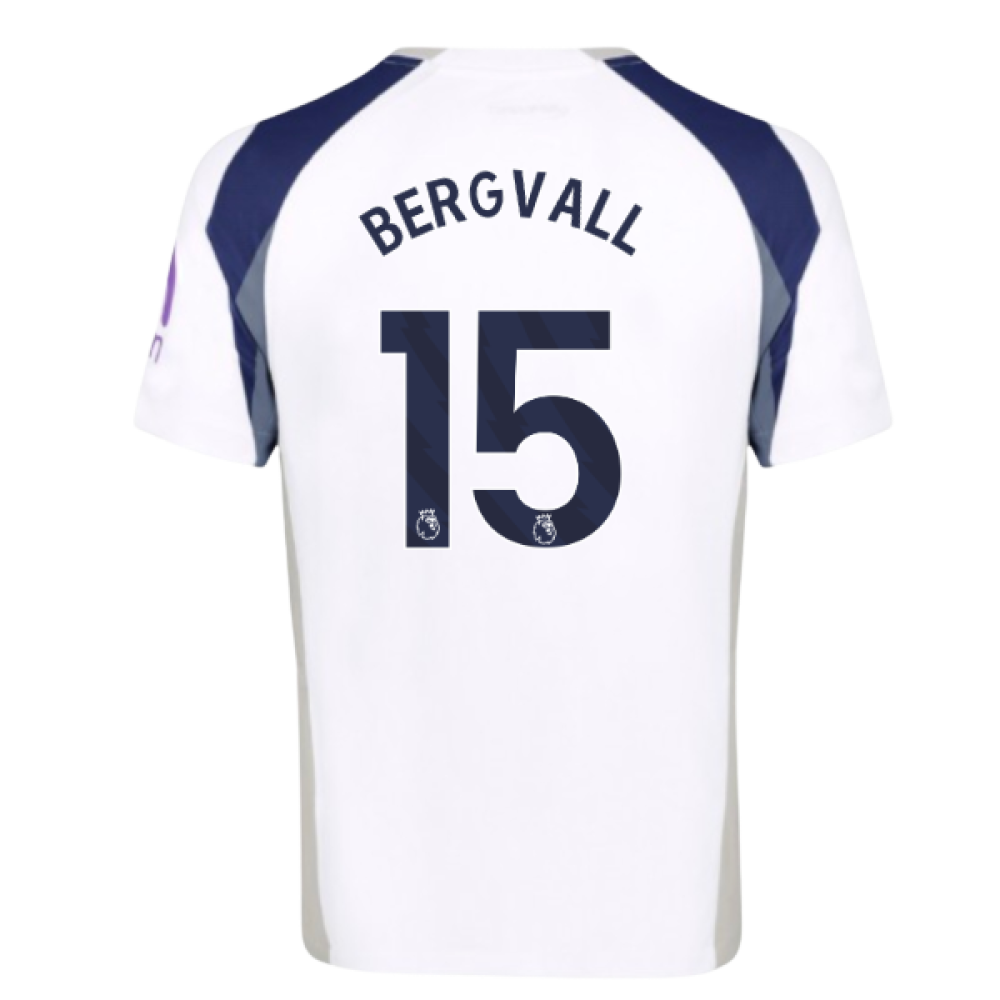 2025-2026 Tottenham Hotspur Home Shirt (Bergvall 15)