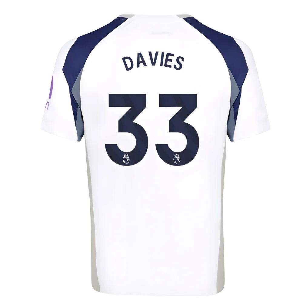 2025-2026 Tottenham Hotspur Home Shirt (Davies 33)