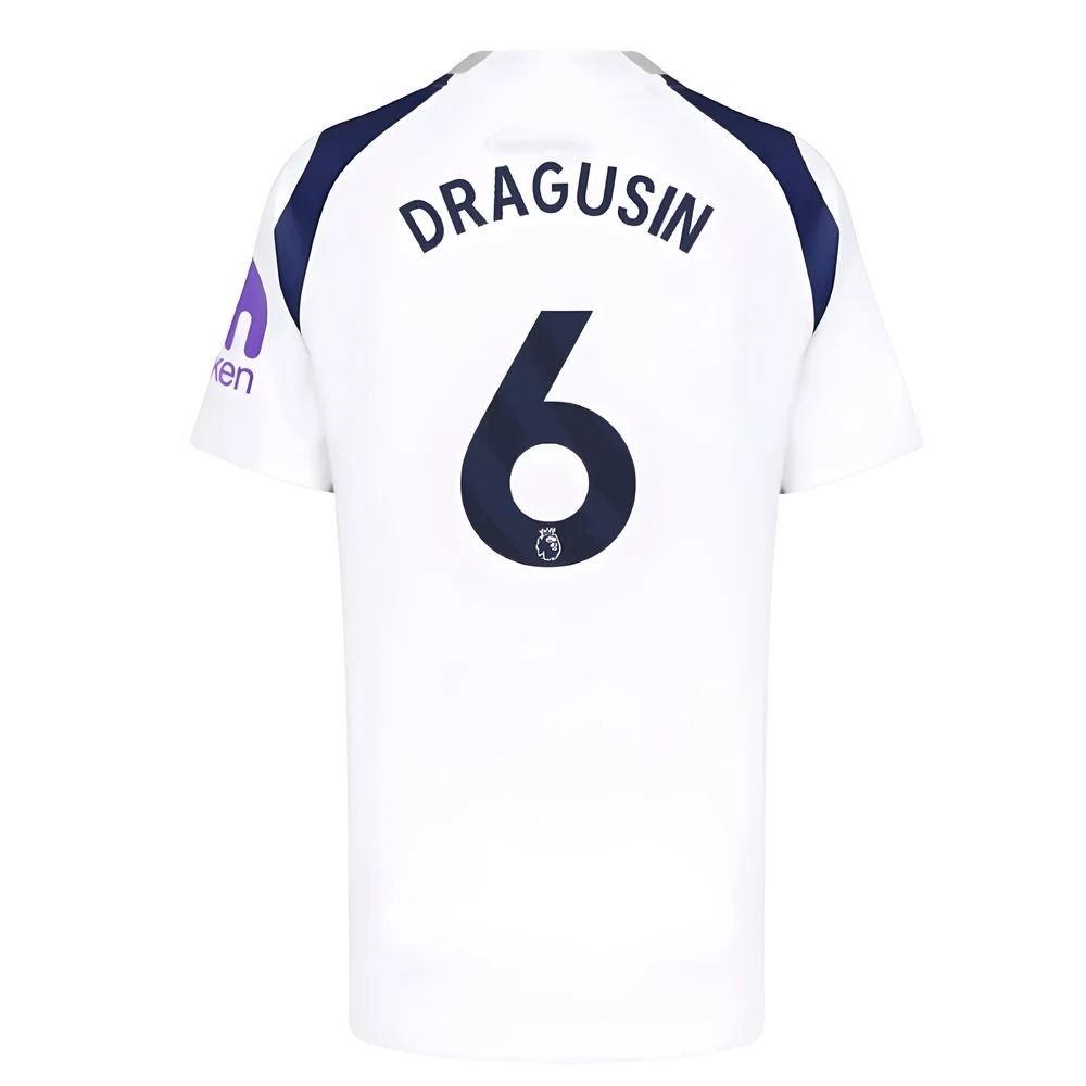 2025-2026 Tottenham Hotspur Home Shirt (Kids) (Dragusin 6)