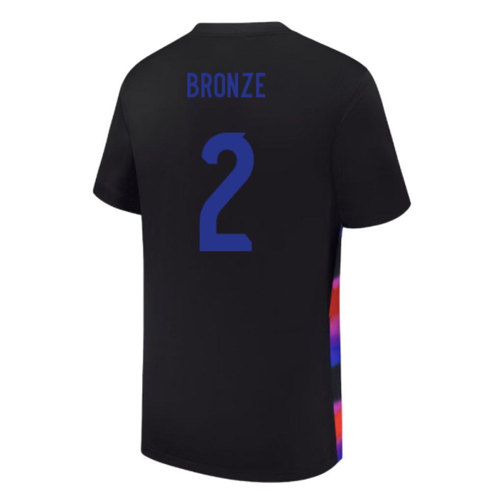 2025 England Womens Team Away Shirt (Kids) (BRONZE 2)