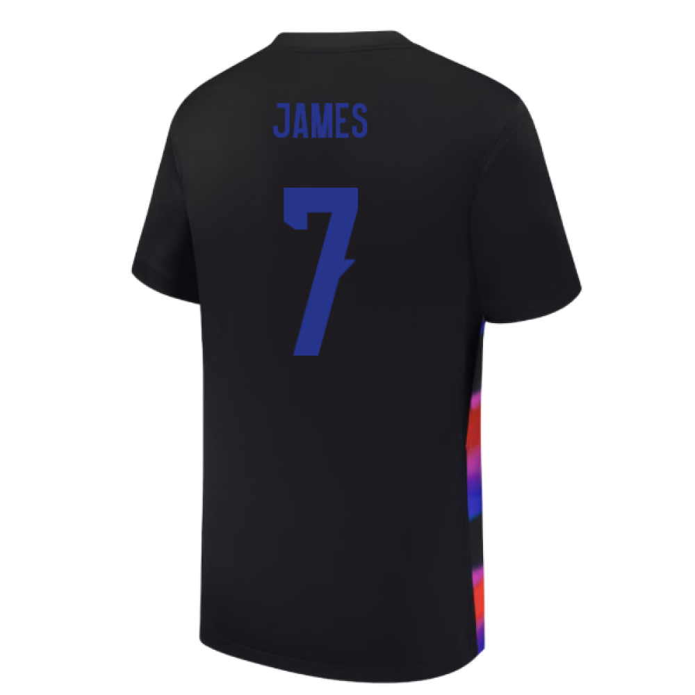 2025 England Womens Team Away Shirt (Kids) (JAMES 7)