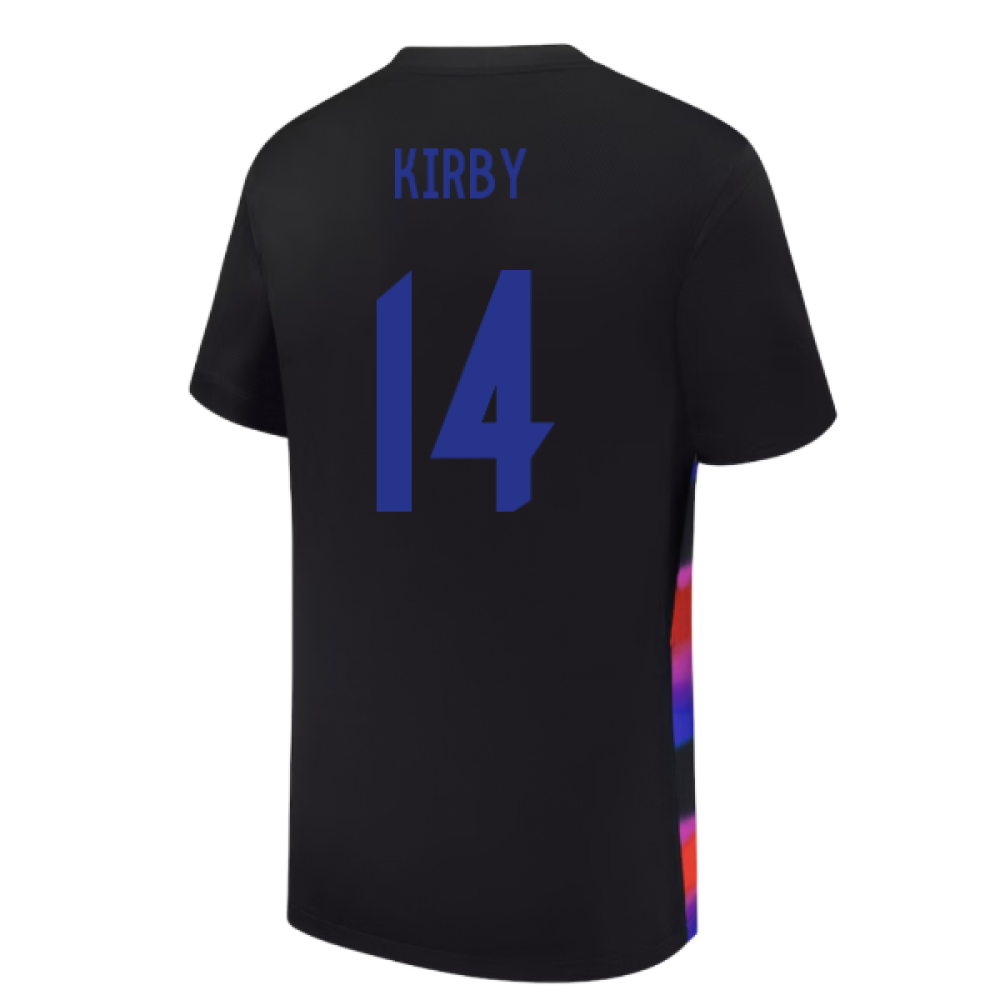 2025 England Womens Team Away Shirt (Kids) (KIRBY 14)