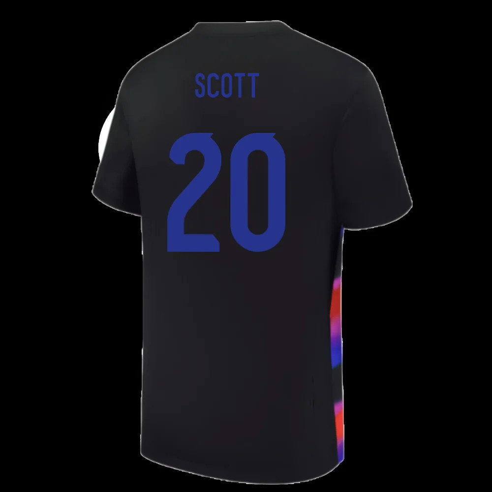 2025 England Womens Team Away Shirt (Kids) (SCOTT 20)