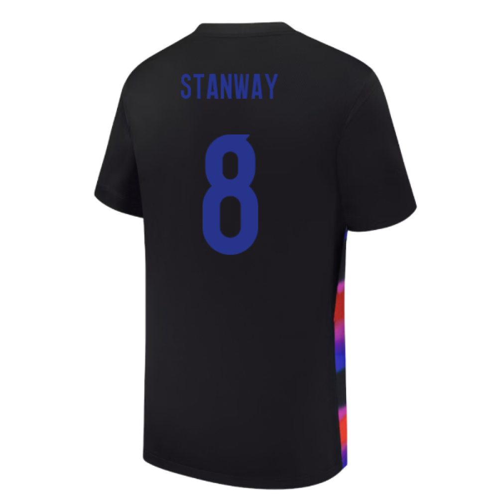 2025 England Womens Team Away Shirt (Kids) (STANWAY 8)