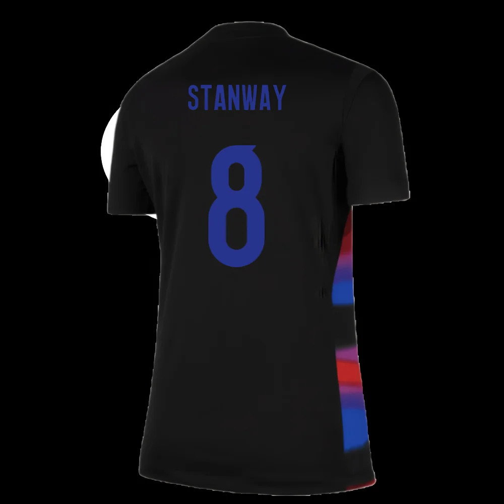 2025 England Womens Team Away Shirt (Ladies) (STANWAY 8)