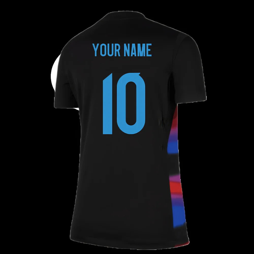 2025 England Womens Team Away Shirt (Ladies) (Your Name)