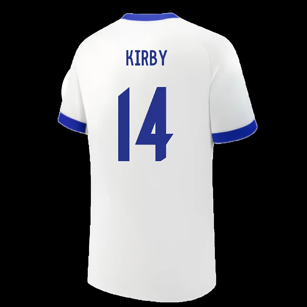 2025 England Womens Team Home Shirt (Kids) (KIRBY 14)