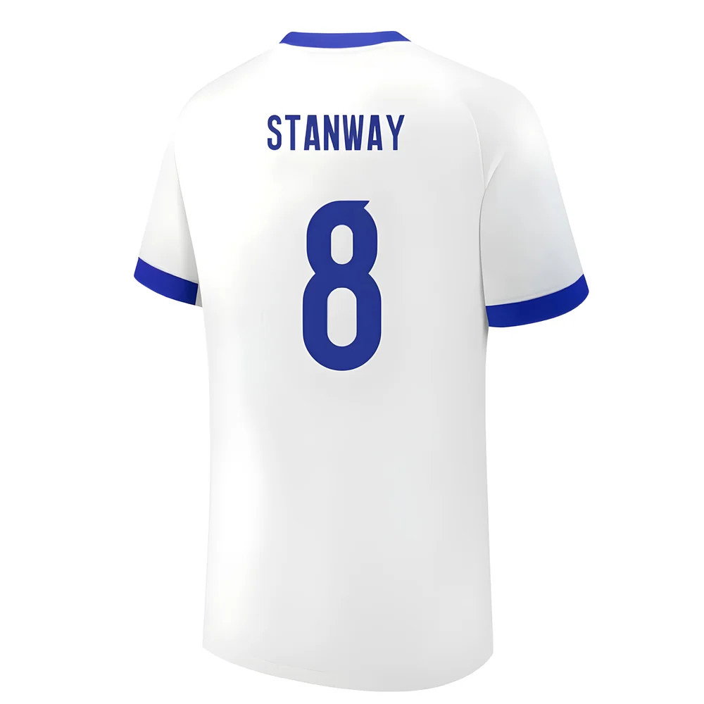 2025 England Womens Team Home Shirt (Kids) (STANWAY 8)