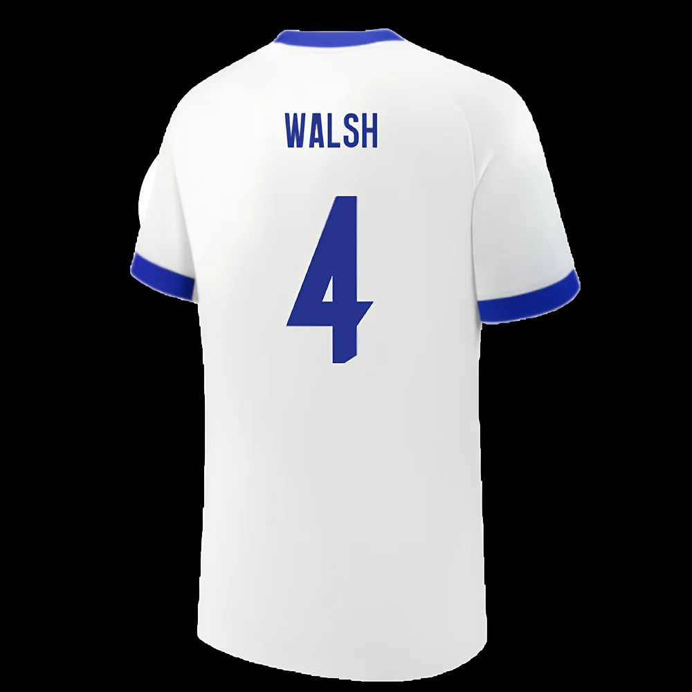 2025 England Womens Team Home Shirt (Kids) (WALSH 4)