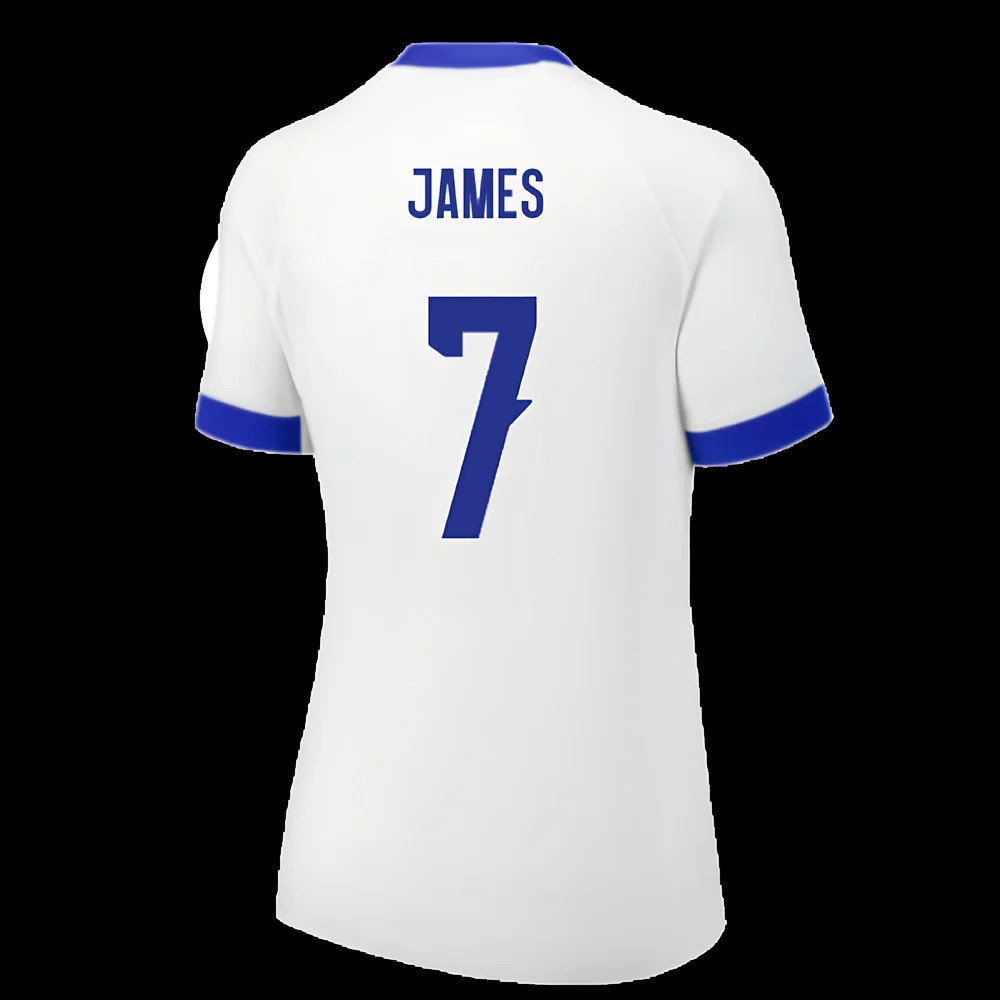 2025 England Womens Team Home Shirt (Ladies) (JAMES 7)