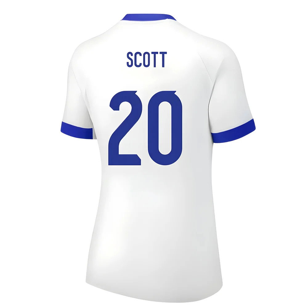 2025 England Womens Team Home Shirt (Ladies) (SCOTT 20)