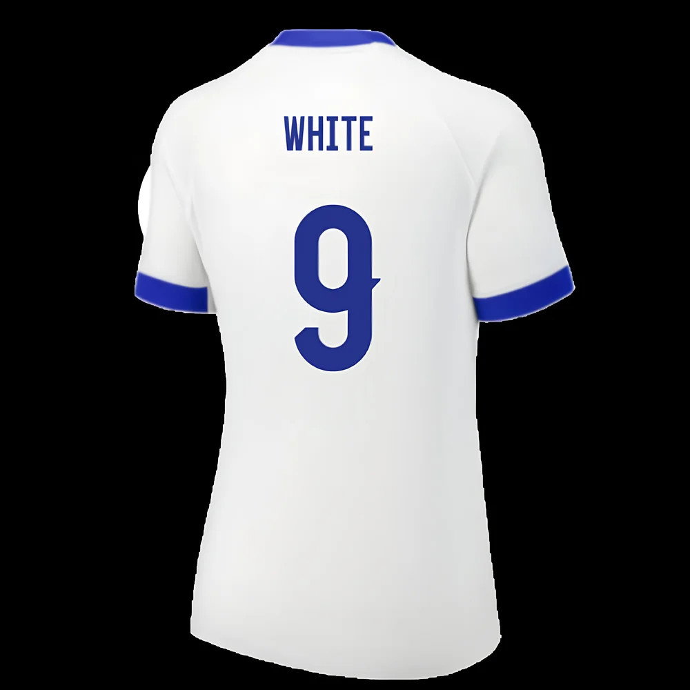 2025 England Womens Team Home Shirt (Ladies) (WHITE 9)