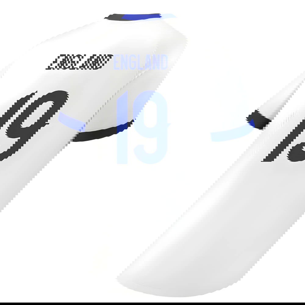 2025 England Womens Team Home Shirt (Unisex) (ENGLAND 19)