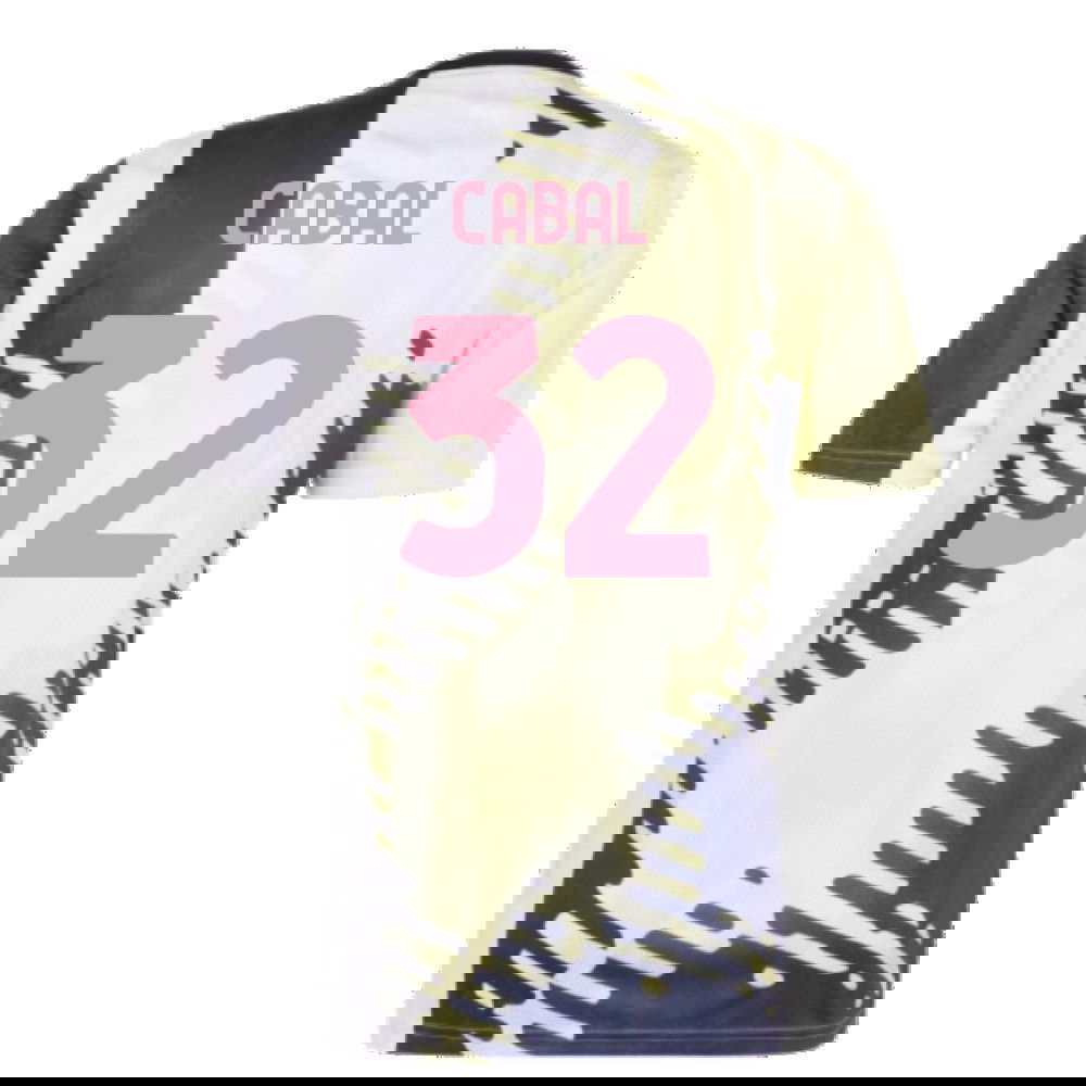 2025 Juventus Pre-Match Shirt (Yellow) (Cabal 32)