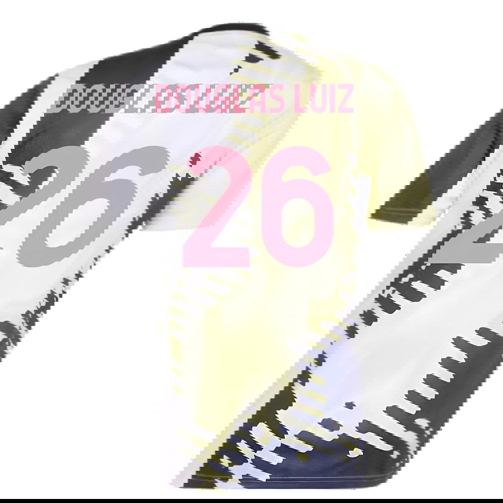 2025 Juventus Pre-Match Shirt (Yellow) (Douglas Luiz 26)