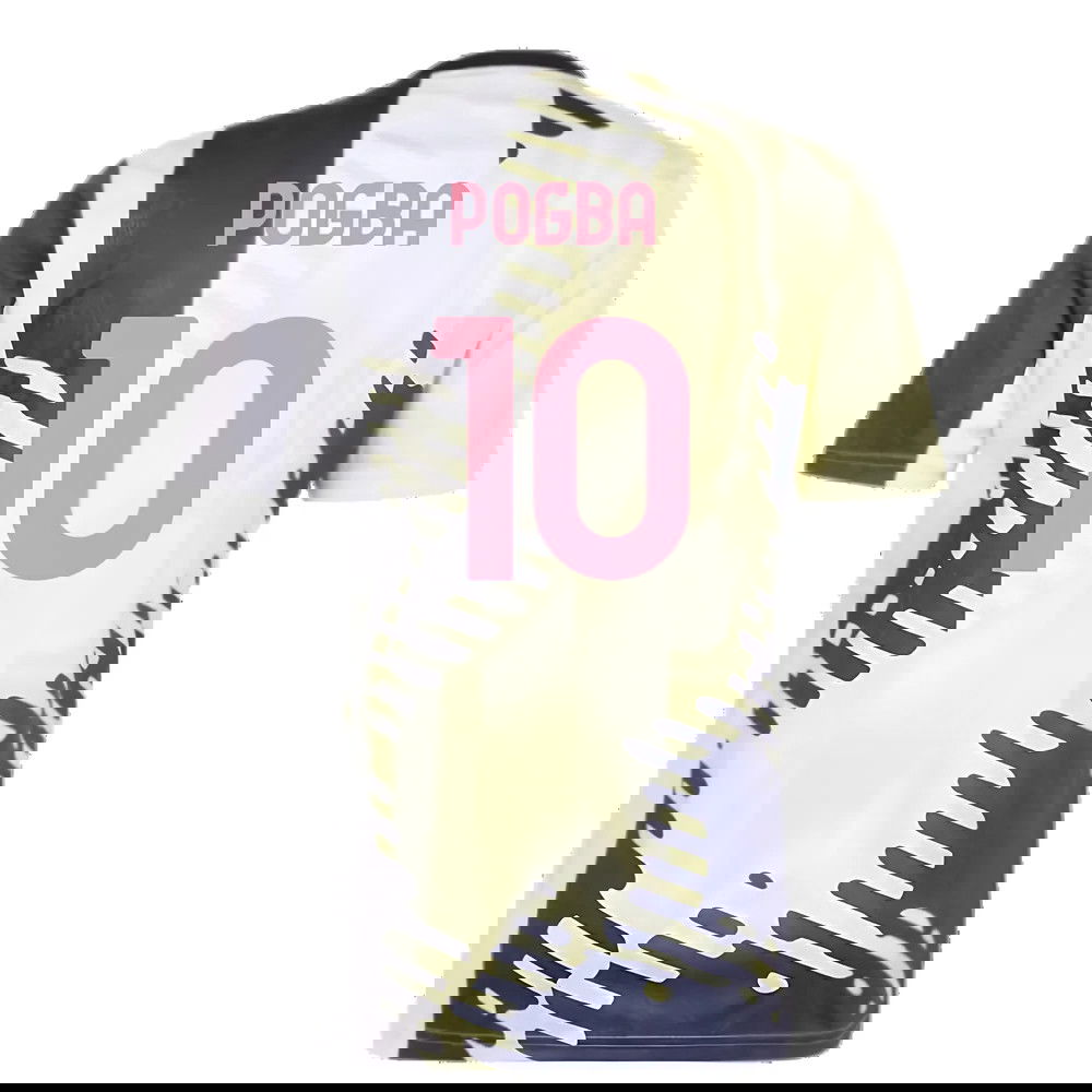 2025 Juventus Pre-Match Shirt (Yellow) (Pogba 10)
