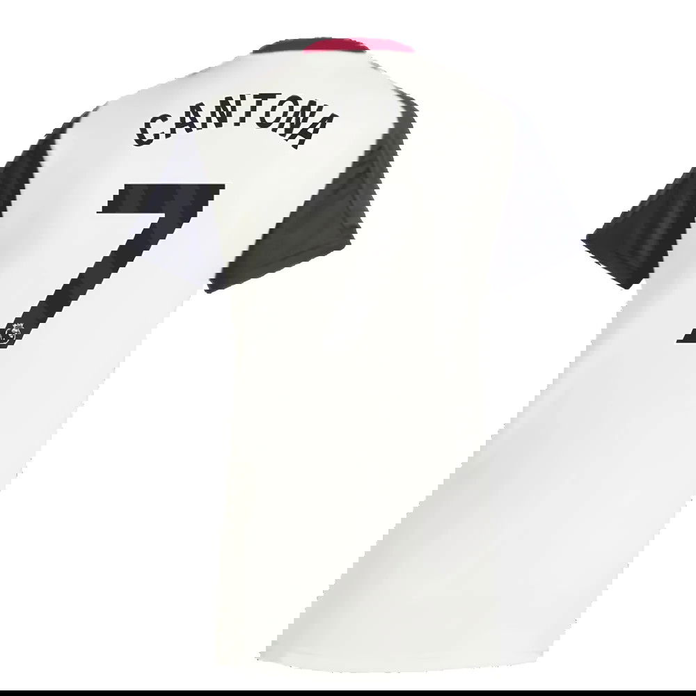 2025 Man Utd Training Jersey (Off White) - Womens (Cantona 7)